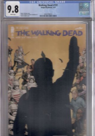 Walking Dead 191 Cgc 9.  8 The Last Stand