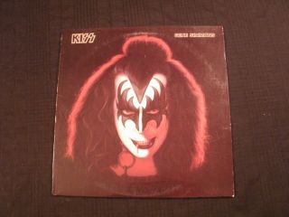 Gene Simmons / KISS - Solo - 1978 Vinyl 12  Lp.  / VG,  / Poster/ Hard Rock Metal 2
