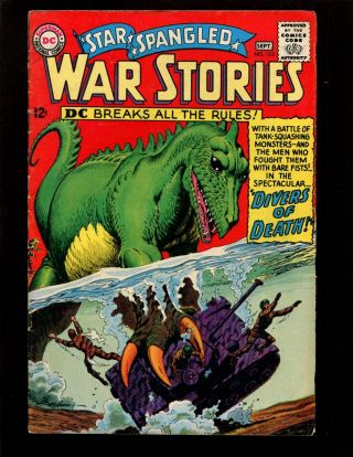 Star Spangled War Stories 122 Fn Heath Abel War That Time Forgot Dinosaur Story