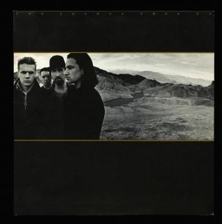 Vinyl Lp U2 - The Joshua Tree / W/ Poster Quiex Ii Audiophile 1st Pressing Nm