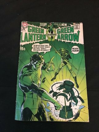 Dc Comics Green Lantern 76 (1970) Green Arrow
