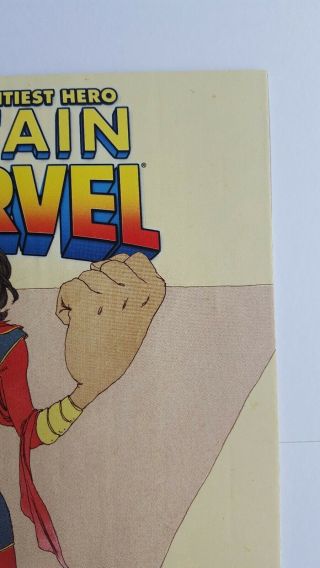 Captain Marvel 17 2nd print 1st Appearance Kamala Khan Ms Marvel Comic 5