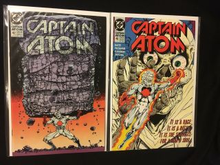 Captain Atom 42/43 Nm Key First App Death In Dc Universe Sandman Hot