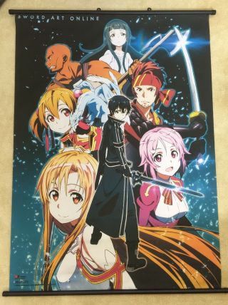 Official Sword Art Online Large Anime Wall Scroll