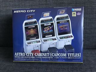 Wave 1/12 Astro City Gaming Machine [capcom Titles] Plastic Model