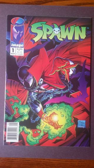 Spawn 1,  (may 1992,  Image) First Appearance Of Spawn.