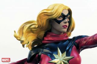 Xm Studios Ms Marvel 1/4 Scale Statue With Coin (not Sideshow)