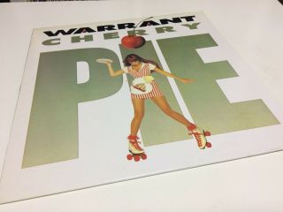 Vinyl Rock Warrant Cherry Pie Lp Record (ex/ex) 1990