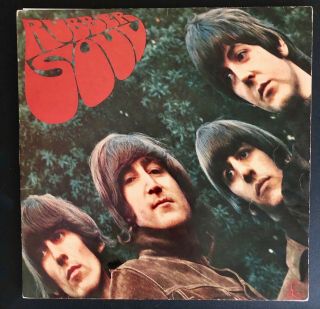 The Beatles ‎original Netherlands Rubber Soul 1965 Parlophone Holland