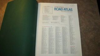 Scarce Vintage 1975 Advertising John Deere Road Atlas Rand McNally Hard To Find 2