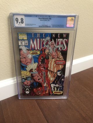 The Mutants 98 (feb 1991,  Marvel),  Cgc 9.  8.  White Pages
