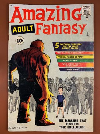 Adult Fantasy 7 Marvel Comics Silver Age