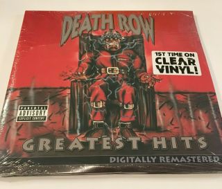 Death Row - Greatest Hits Clear Vinyl 4 Lp