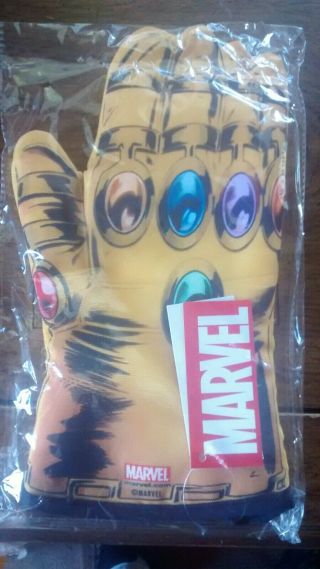 In Package Marvel Thanos Glove Gauntlet Infinity Stones Oven Mitt