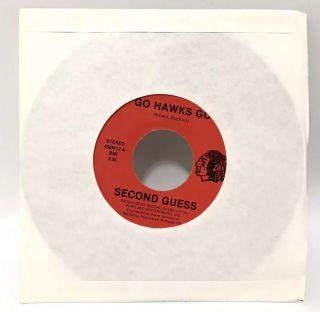 Portland Winter Hawks 1988/89 (NW Hard Rock 45 Vinyl) SECOND GUESS GO HAWKS Vtg 2