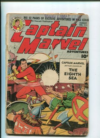 Captain Marvel 111 (2.  0) The Eighth Sea 1950