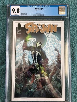 Spawn 244 By Todd Mcfarlane Low Print Cgc 9.  8 See Other