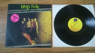 Dead Boys Young Loud Snotty Sire Promo Hype Sticker Nyc Punk Scene Lp 1977