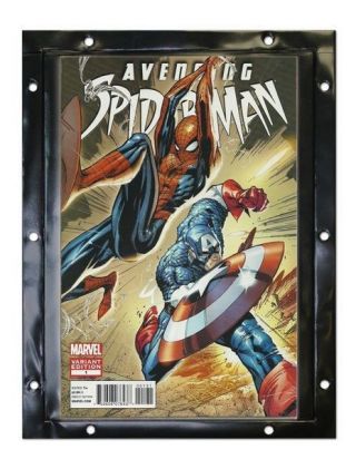 Pack Of 12 Bcw Snap It Comic Book Wall Display Panels Holders Protectors
