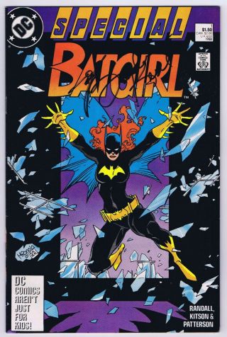 Batgirl Special 1 F\f,  - Signed By Barbara Randall Kesel W/coa 1988 Dc Comics