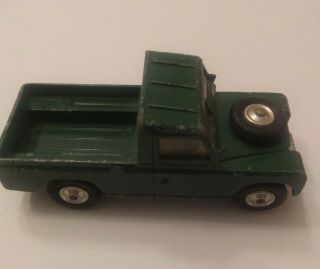 Corgi Toys Land Rover 109 " W.  B.  Made In Great Britain Vintage Diecast