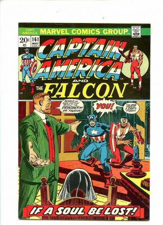 Captain America 161 (1972) Falcon Vf - 7.  5