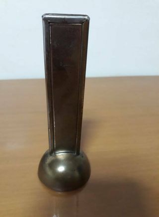 Vintage brass thermometer C advertising Siemens very rare 3
