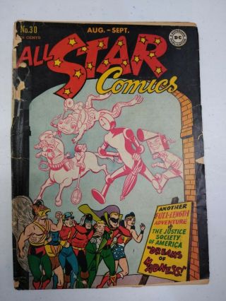 All - Star Comics 30 Golden Age Dc Comics Look At My Other This Week