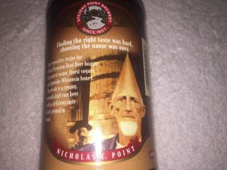 Point Premium Root Beer 12 Oz Bottle Full Soda Pop Cone Head 2
