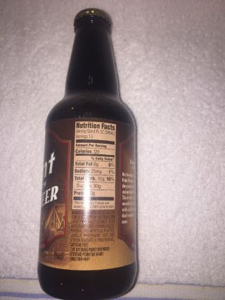 Point Premium Root Beer 12 Oz Bottle Full Soda Pop Cone Head 5