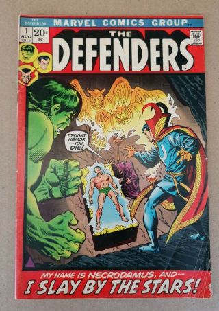 Marvel Comics The Defenders 1 Aug 1972