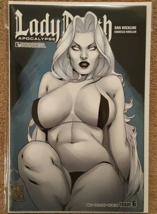 Lady Death Boundless Apocalypse 6 Bikini Variant Nm Limited To 350 Only 1 Online
