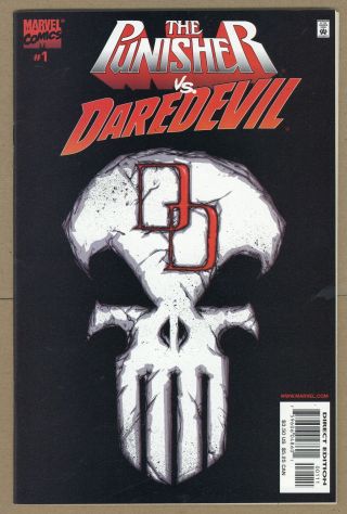 Punisher Vs.  Daredevil 1 2000 Fn/vf 7.  0