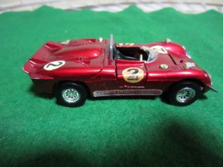 Vtg Sputafuoco Hot Wheels Alfa Romeo Diecast Toy Car Italy Mattel Mebetoys 33 - 3