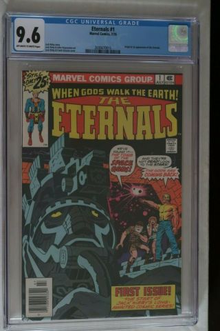 Cgc 9.  6 Eternals 1 Jack Kirby Story & Art; Origin & 1st Appearance Of The Etern