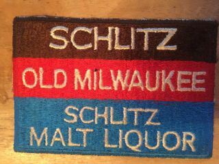 Schlitz,  Old Milwaukee,  Schlitz Malt Liquor Patch