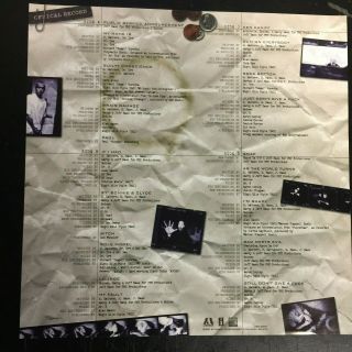 EMINEM THE SLIM SHADY LP 2XLP OG 1999 EX/NM - WITH INSERT 8