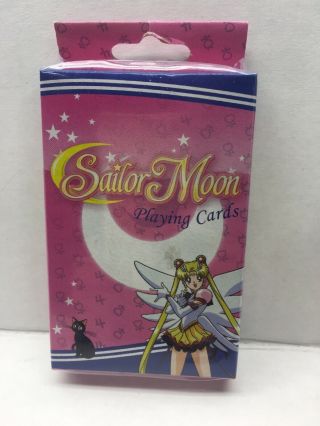 Sailor Moon Playing Cards By Ge Toei Animation In Packaging Ages 15,