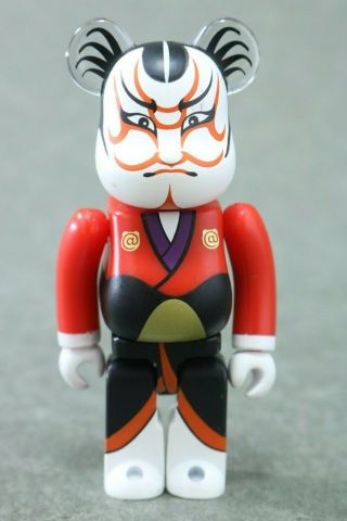 Be@rbrick Bearbrick Solamachi X Kabuki 100 Figure 3 " Medicom Japan H1271