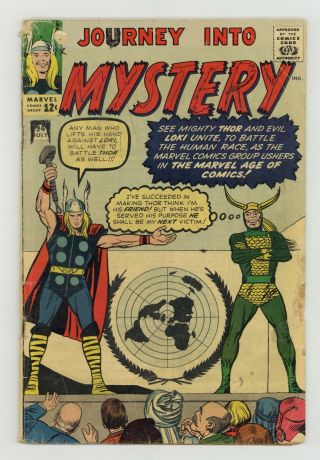 Thor (1st Series Journey Into Mystery) 94 1963 Gd 2.  0