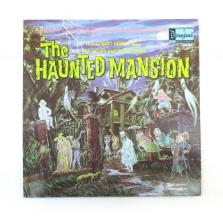 Story And Song From The Haunted Mansion Rare Walt Disney Disneyland Lp W/ Book