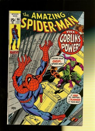Spider - Man 98 Vg 4.  0 1 Book Goblin 