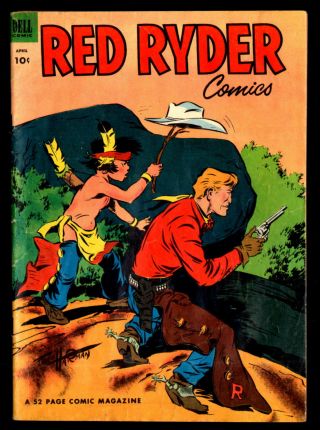 Red Ryder Comics 117 Fn/vf Dell Vintage Western Golden Age Comic (1953)