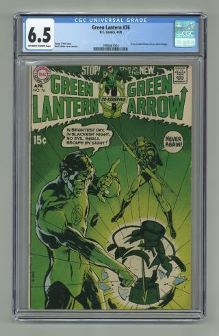 Green Lantern (1st Series Dc) 76 1970 Cgc 6.  5 1995861003