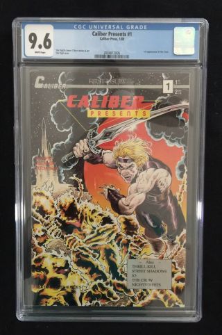 Caliber Presents 1 Cgc 9.  6 1st App Of The Crow First Appearance White Pages