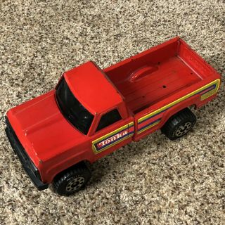 Vintage Tonka Pickup Truck Red Model 11062.  Made In Usa L14xh7