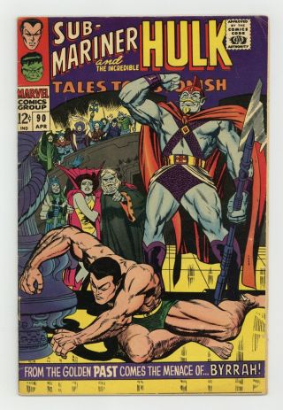 Tales To Astonish (1st Series) 90 1967 Gd,  2.  5