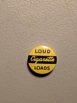 Vintage 1960s Loud Cigarette Loads Retro Collectible Tin