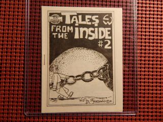 Underground Mini Comix - Tales From The Inside 2 Pr=50 Copies White Version 1981