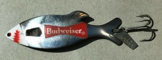 Vintage Budweiser Bottle Opener And Fishing Lure